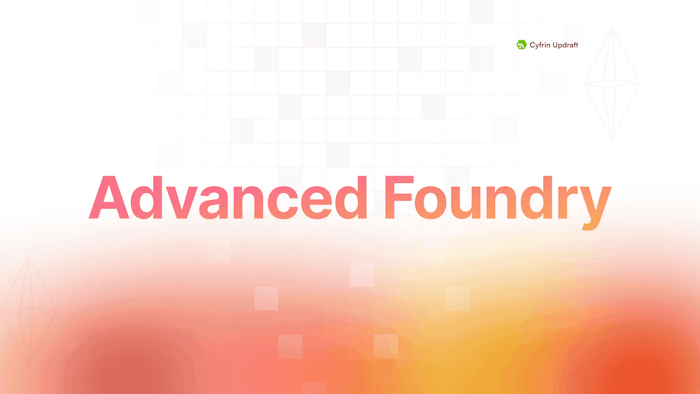 Advanced Foundry